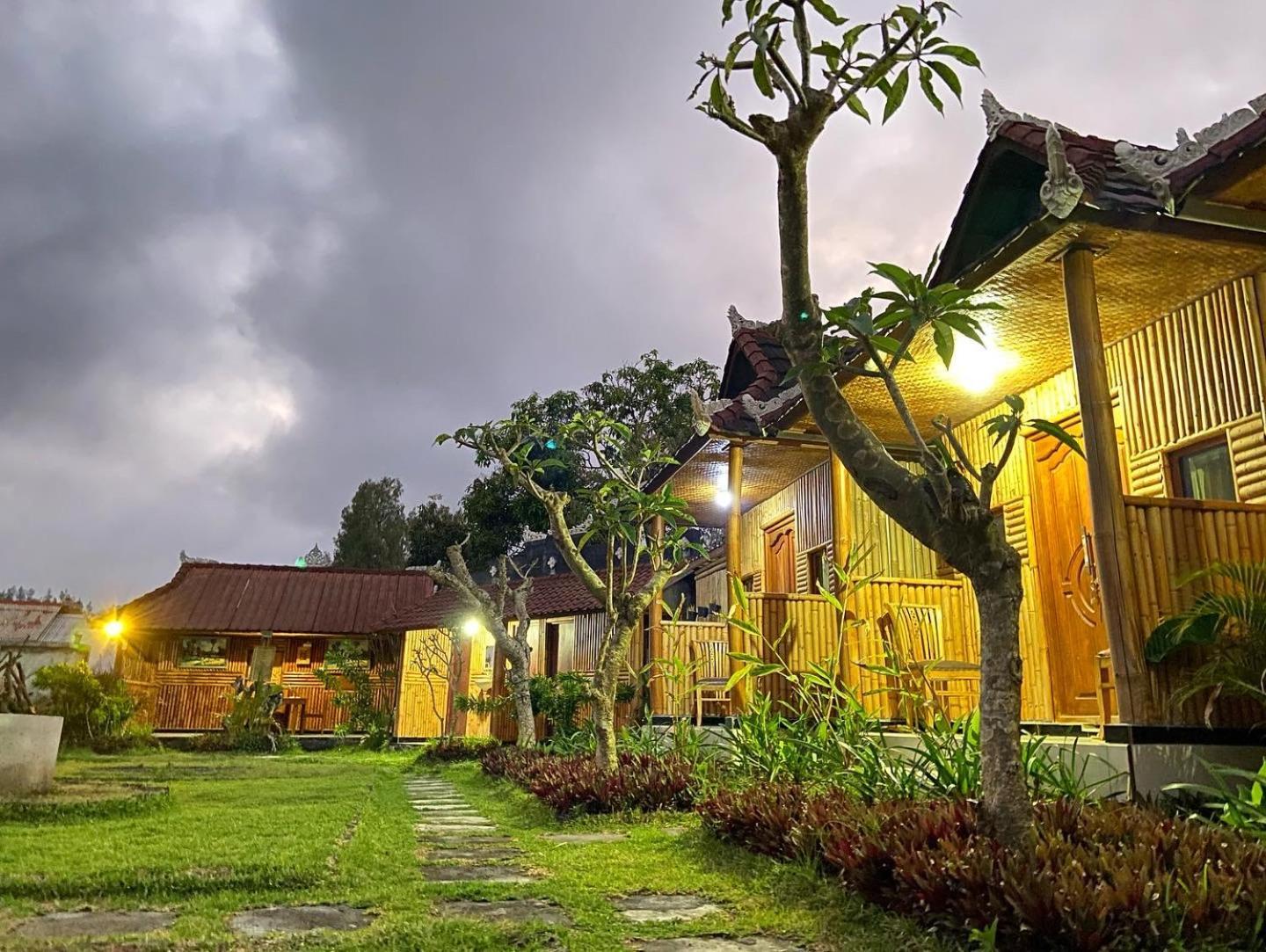 Hotel D'Yoga Bamboo House Kintamani Exteriér fotografie