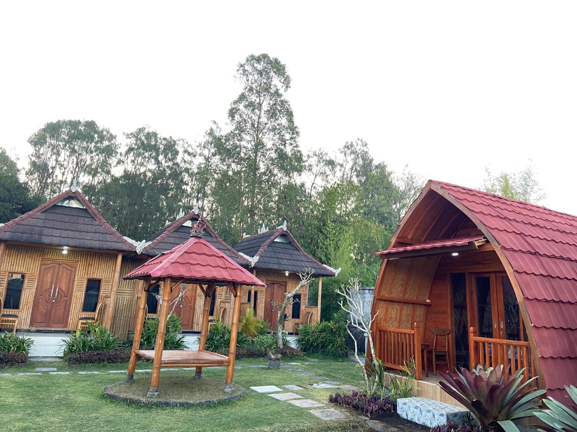 Hotel D'Yoga Bamboo House Kintamani Exteriér fotografie